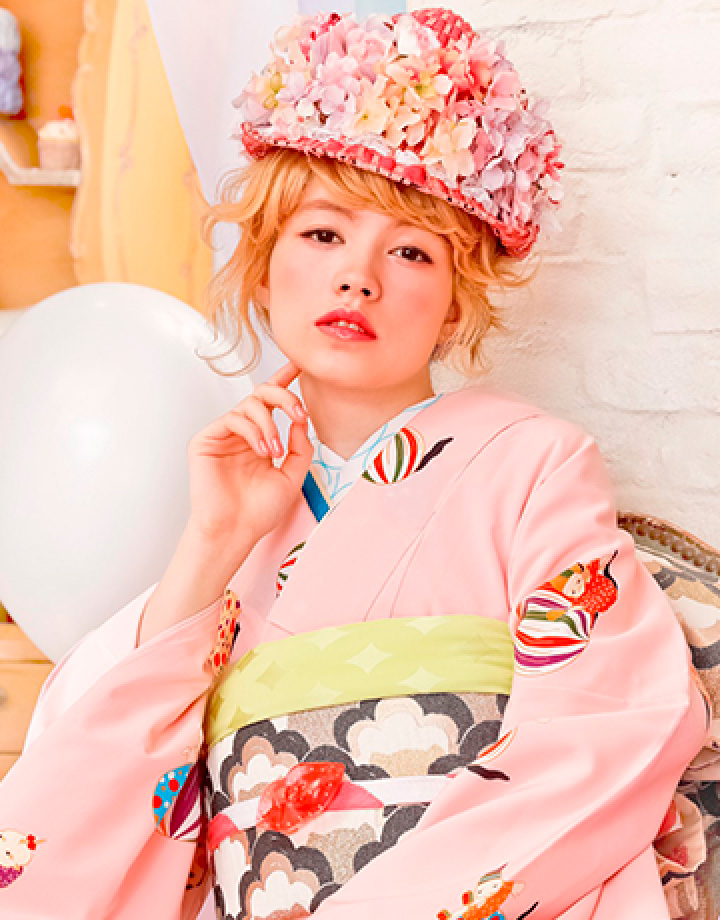 振り袖展示会説明画像①